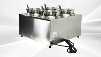 NSF Countertop Soup Warmer Four Flavor FZ-044A