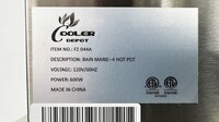 NSF Countertop Soup Warmer Four Flavor FZ-044A