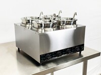 NSF Countertop Soup Warmer Four Flavor FZ-044A