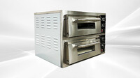 Double Deck Countertop Pizza Oven Two Chambers NSF FP-17A