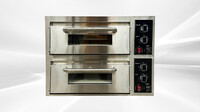 Double Deck Countertop Pizza Oven Two Chambers NSF FP-17A