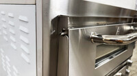 Double Deck Countertop Pizza Oven Two Chambers NSF FP-17A
