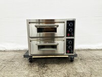 Double Deck Countertop Pizza Oven Two Chambers NSF FP-17A