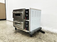 Double Deck Countertop Pizza Oven Two Chambers NSF FP-17A