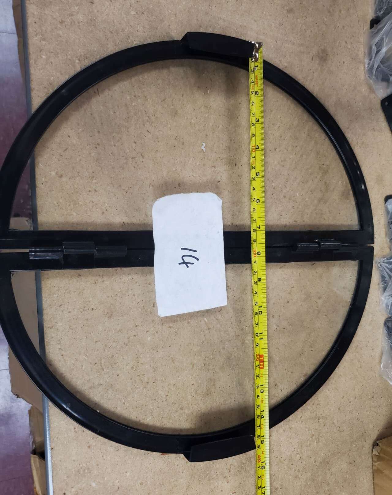[Parts] BLACK Round Glass Door