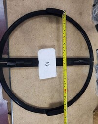 [Parts] BLACK Round Glass Door