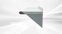 NSF 24 inches 2 ft Wall Mount Shelf HN-WS-1224