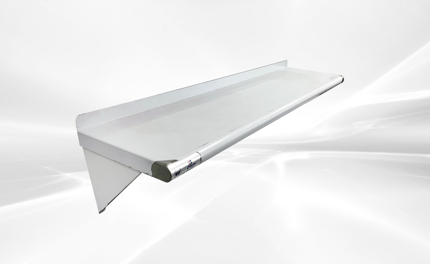 NSF 48 inches 4 ft Wall Mount Shelf HN-WS-1248
