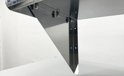 NSF 48 inches 4 ft Wall Mount Shelf HN-WS-1248