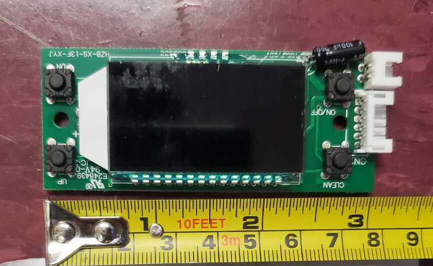 [Parts] HZB-90F Ice Machine PC Board LCD-2 E248439