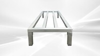 Commercial 48 ins Aluminum Dunnage Rack ADR-184808