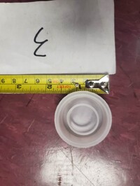[Parts] PO60-4 Portable Food Truck Station white Plastic cap