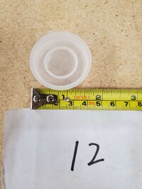 [Parts] PO60-4 Portable Food Truck Station white Plastic cap