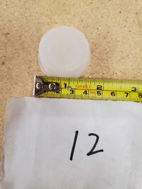 [Parts] PO60-4 Portable Food Truck Station white Plastic cap