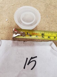 [Parts] PO60-4 Portable Food Truck Station white Plastic cap