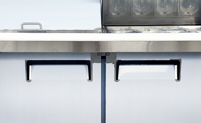 NSF Sandwich Prep Table Mega 60 inches ASR-15386