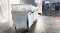 NSF Sandwich Prep Table Mega Refrigerator 72 inches ASR-18486