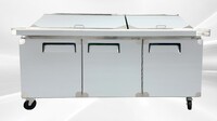 NSF Sandwich Prep Table Mega Refrigerator 72 inches ASR-18486