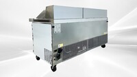 NSF Sandwich Prep Table Mega Refrigerator 72 inches ASR-18486