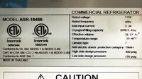 NSF Sandwich Prep Table Mega Refrigerator 72 inches ASR-18486