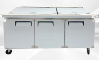 NSF Sandwich Prep Table Mega Refrigerator 72 inches ASR-18486