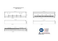 NSF Commercial Kitchen Only Hood 14 FT