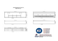 NSF Restaurant Exhaust Commercial Kitchen Only Hood 16 FT