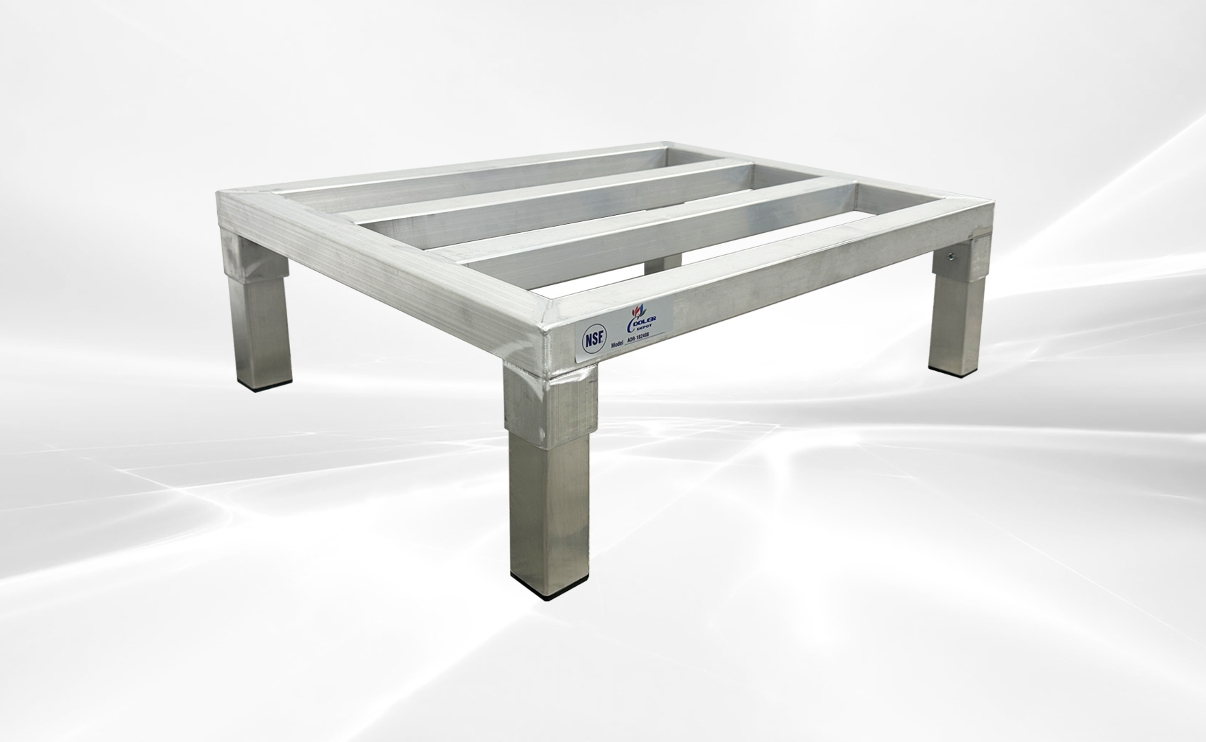 Commercial 24 ins Aluminum Dunnage Rack ADR-182408