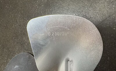[Parts]XC-1200Z/1500Z/1800Z Fan Blade 230-28°