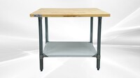 NSF Maple Wood Top Worktable 36W x 24D x34H ins WTSG-2436-M