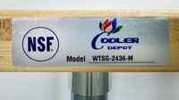 NSF Maple Wood Top Worktable 36W x 24D x34H ins WTSG-2436-M