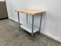 NSF Maple Wood Top Worktable 36W x 24D x34H ins WTSG-2436-M