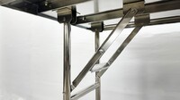 NSF Folding worktable 48W x 24D x30H inches FWT-2448-418