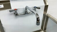 One Compartment Bar Sink With Faucet NSF 1BS-2424-318