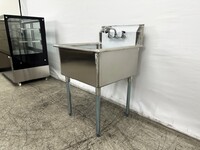 One Compartment Bar Sink With Faucet NSF 1BS-2424-318