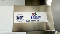 NSF Clean Dish Table 48W x 30D x45H inches HN-DTC48L