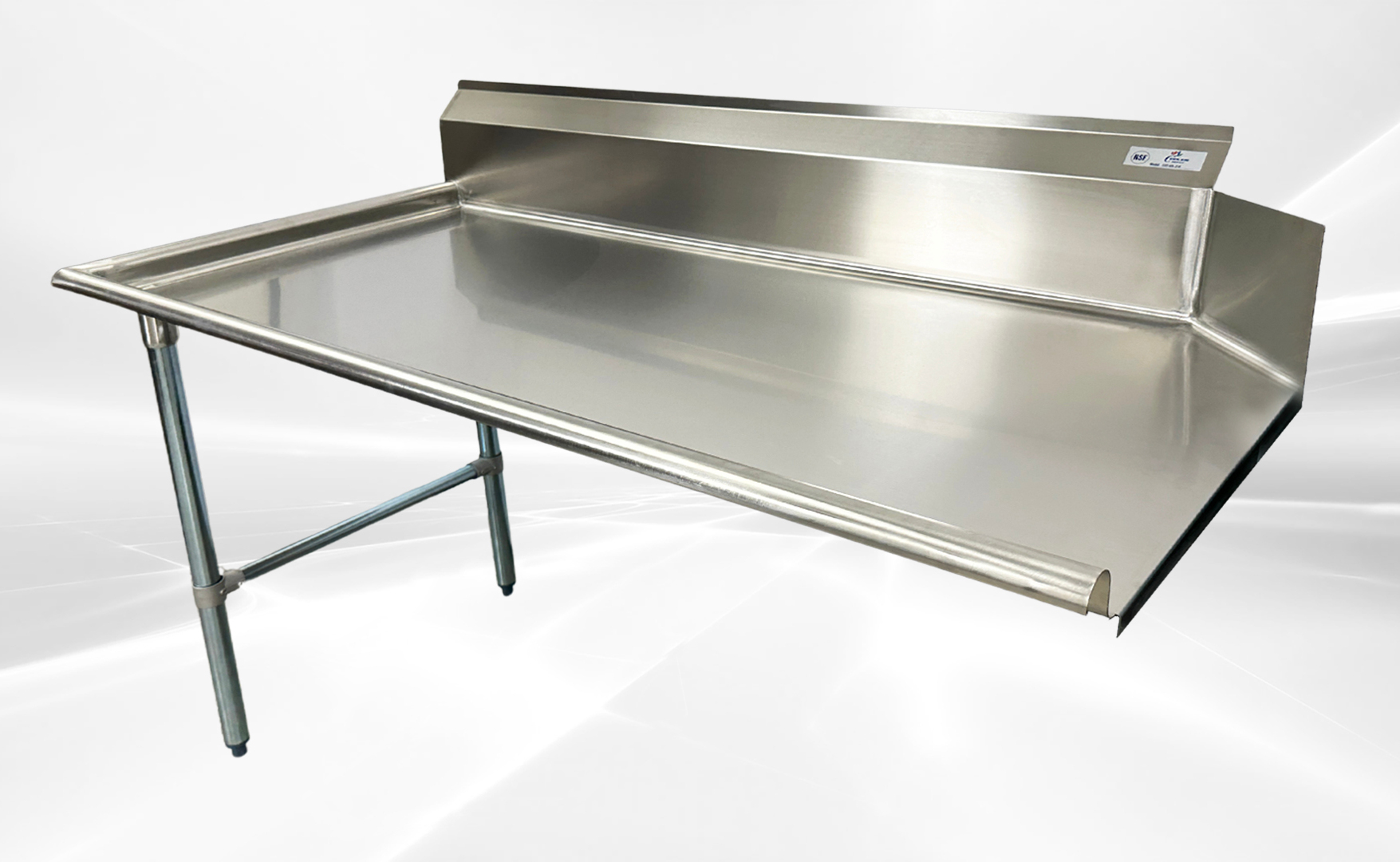 NSF Clean Dish Table 60W x 30D x45H inches HN-DTC60L