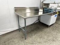 NSF Clean Dish Table 60W x 30D x45H inches HN-DTC60L