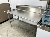 NSF Clean Dish Table 60W x 30D x45H inches HN-DTC60L