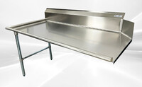NSF Clean Dish Table 60W x 30D x45H inches HN-DTC60L