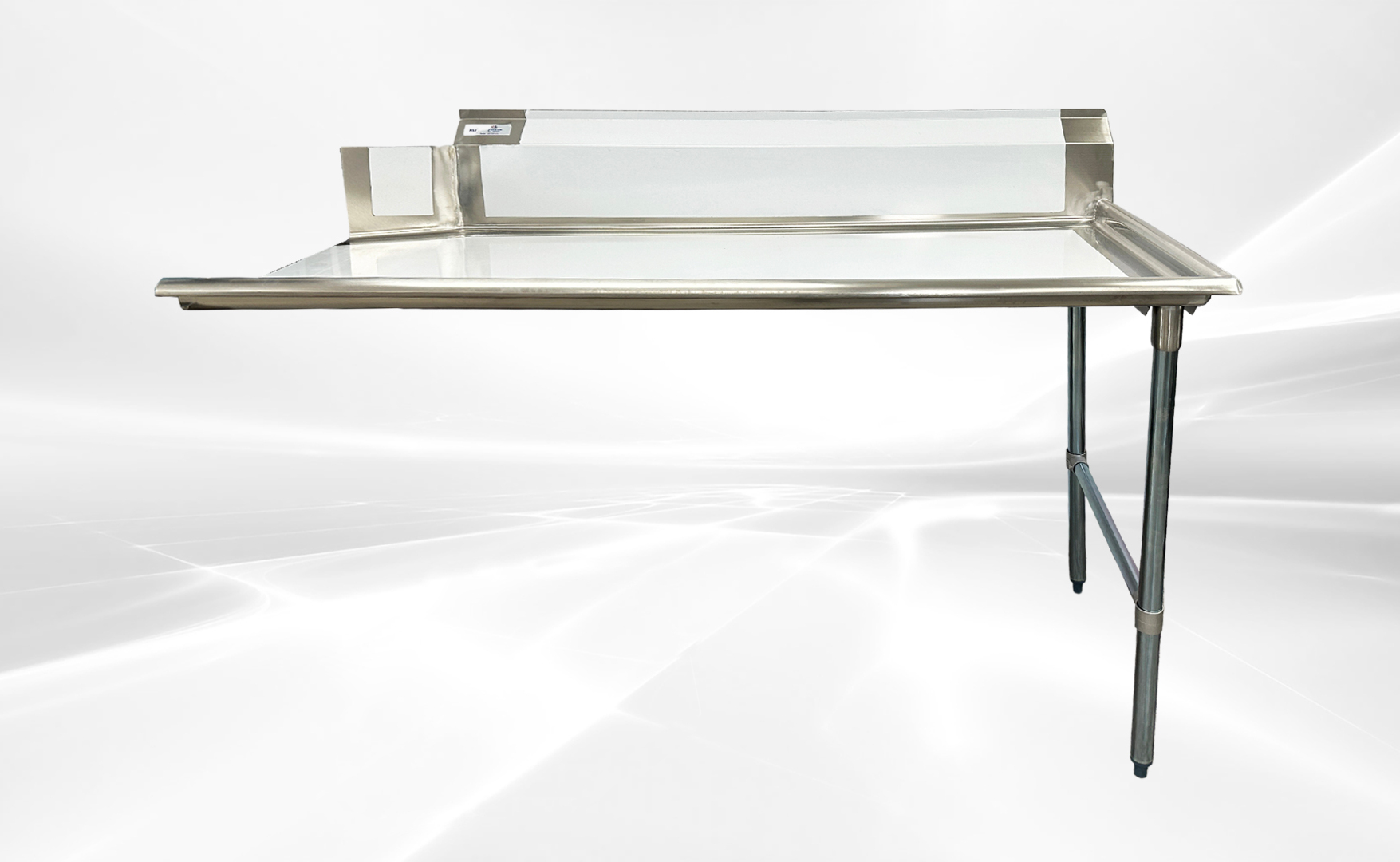 NSF Clean Dish Table 60W x 30D x45H inches HN-DTC60R