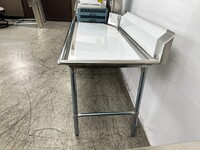 NSF Clean Dish Table 60W x 30D x45H inches HN-DTC60R