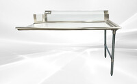 NSF Clean Dish Table 60W x 30D x45H inches HN-DTC60R