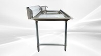 NSF Soiled Dish Table 48W x 30D x45H inches HN-DTS48L