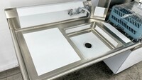 NSF Soiled Dish Table 48W x 30D x45H inches HN-DTS48L