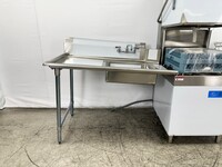 NSF Soiled Dish Table 48W x 30D x45H inches HN-DTS48L