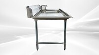 NSF Soiled Dish Table 60W x 30D x45H inches HN-DTS60L