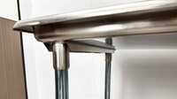 NSF Soiled Dish Table 60W x 30D x45H inches HN-DTS60L