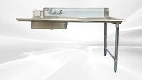 NSF Soiled Dish Table 60W x 30D x45H inches HN-DTS60R