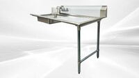 NSF Soiled Dish Table 60W x 30D x45H inches HN-DTS60R